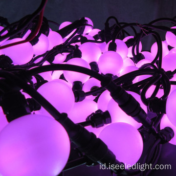 Pencahayaan panggung Led Pixel Outdoor Hanging Moon Balls